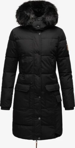 Navahoo Manteaux Dhiver Manteau D’hiver Cosimaa Femme Noir -About you 02c88be740d06837df11785f3c49716d