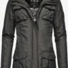 Navahoo Vestes Dextérieur Veste Fonctionnelle Tiniis Femme Anthracite