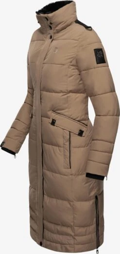 Navahoo Manteaux Dhiver Manteau D’hiver Fahmiyaa Femme Noisette -About you 08390f8df2e3a52f7339ddefbcdd5384