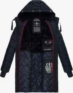 Navahoo Manteaux Dhiver Manteau D’hiver Alpenveilchen Femme Bleu Marine -About you 09a87316413d01e3cf97ad696cf936d9