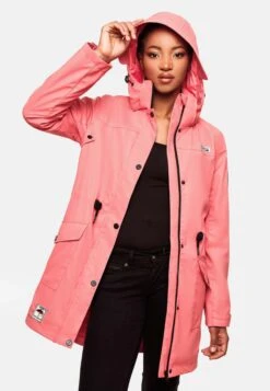 Navahoo Manteaux De Pluie Manteau Mi-saison Deike Femme Rose Ancienne -About you 0ad41d358678f363b8337382fce72baa