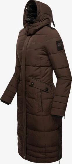 Navahoo Manteaux Dhiver Manteau D’hiver Fahmiyaa Femme Brun Foncé -About you 0b674b3c4b775162b34f535f66625062