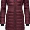 Navahoo Manteaux Dhiver Manteau D’hiver Umay Femme Lie De Vin