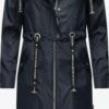 Navahoo Parkas Parka Mi-saison Josinaa Femme Bleu Foncé
