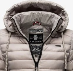 Navahoo Vestes De Mi-saison Veste Mi-saison Lulana Femme Gris -About you 11695abb08c8a627c77ed3ff2121e7d4