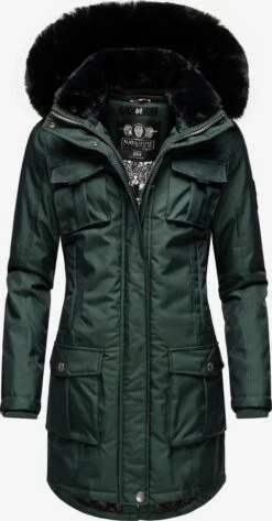 Navahoo Vestes Dextérieur Veste Fonctionnelle Tiniis Femme Vert Foncé