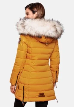 Navahoo Manteaux Dhiver Manteau D’hiver Nimalaa Femme Jaune Dor -About you 143cf9634519e7de387f08745578cfc6