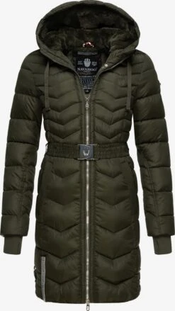 Navahoo Manteaux Dhiver Manteau D’hiver Alpenveilchen Femme Olive -About you 1528c3f42cd879922b7c88bbc2bc3128