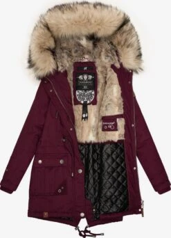 Navahoo Parkas Parka D’hiver Honigfee Femme Bordeaux -About you 152fff7592ad35314e2d7cdaea7b76c0