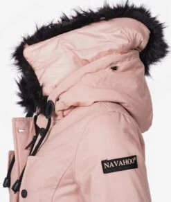 Navahoo Parkas Parka D’hiver Luluna Femme Rose -About you 1741ec8e025d080d1aade78d5edc30be