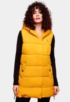 Navahoo Vestes Sans Manches Gilet Madilynaa Femme Jaune Dor -About you 17add5637025a0d7d1b548ed50c5c03e