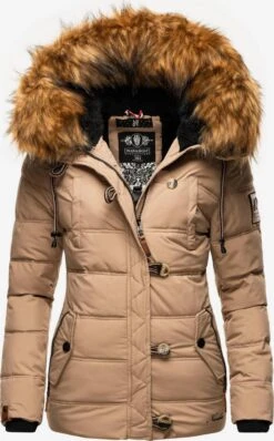 Navahoo Vestes Dhiver Veste D’hiver Zoja Femme Taupe