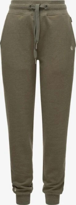 Navahoo Pantalons De Survêtement Effilé Pantalon Femme Olive