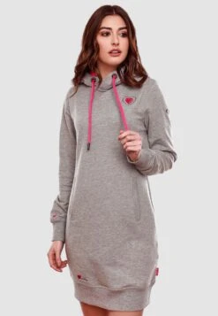 Navahoo Mini-robes Robe Femme Gris Chiné -About you 1895f873f8c030d5fbeda248a9395ffb