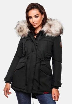 Navahoo Parkas Parka D’hiver Femme Noir -About you 1933e26bb959b9155ac23c25afc921ad