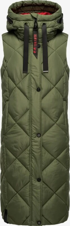 Navahoo Vestes Sans Manches Gilet Schnuckel Femme Vert