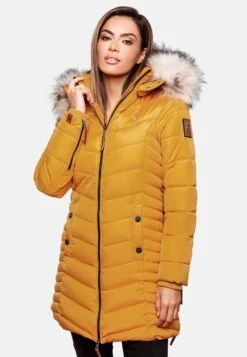 Navahoo Manteaux Dhiver Manteau D’hiver Nimalaa Femme Jaune Dor -About you 1cc7b18c33819e2f0ffbbebeaa6af606