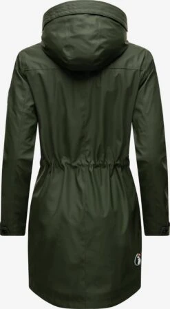 Navahoo Manteaux De Pluie Manteau Mi-saison Deike Femme Olive -About you 1d677dc78da830a7b22fd55a367012b9