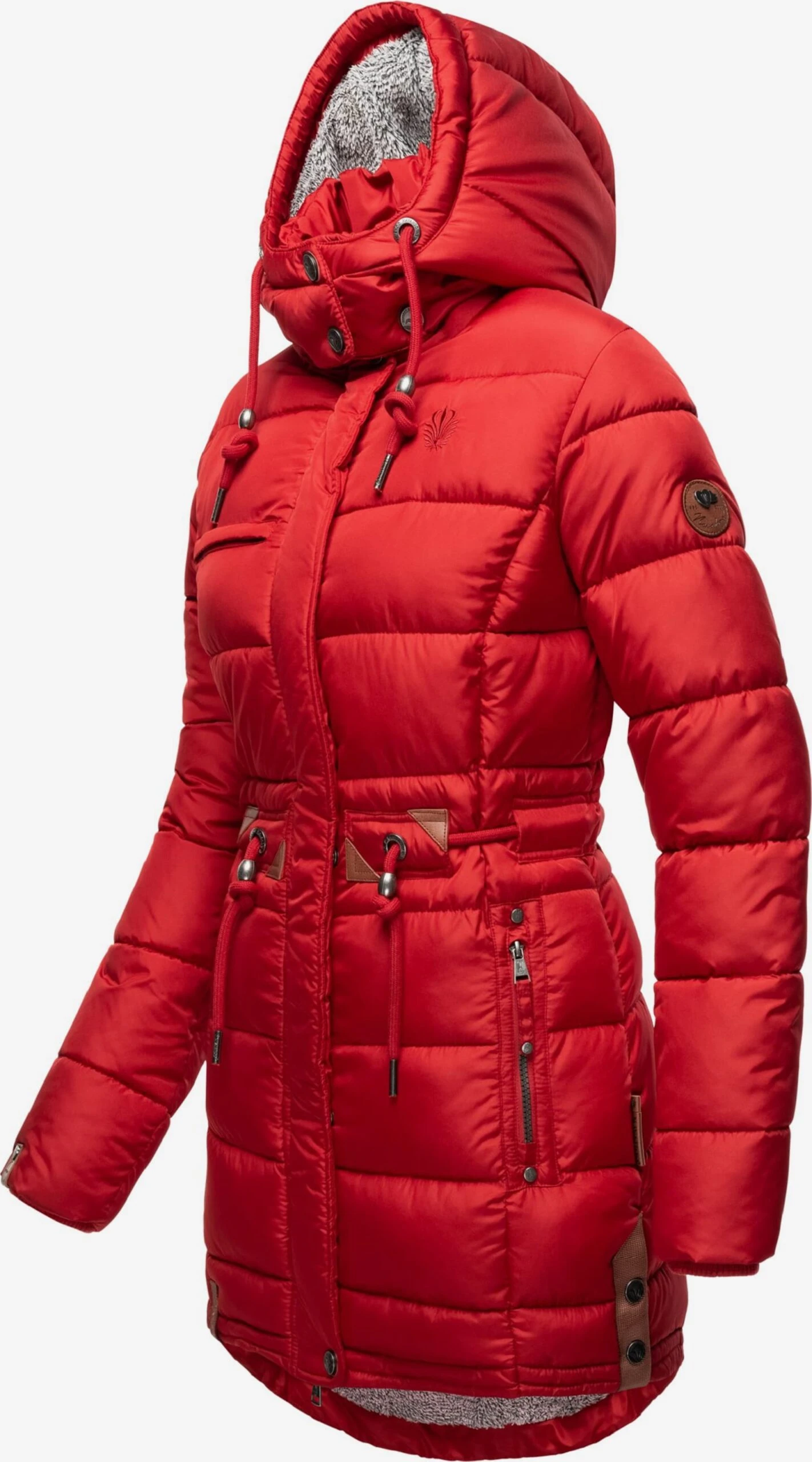 Navahoo Manteaux Dhiver Manteau D’hiver Dalie Femme Rouge 2 Navahoo Manteaux Dhiver Manteau D’hiver Dalie Femme Rouge – Image 2