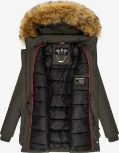 Navahoo Manteaux Dhiver Manteau D’hiver Femme Gris Foncé -About you 1e68252b11b608c959192be3c5e6d1a1