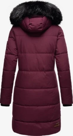 Navahoo Manteaux Dhiver Manteau D’hiver Cosimaa Femme Rouge Foncé -About you 2126fa1c76ecb24737fcb0c6742f1db8