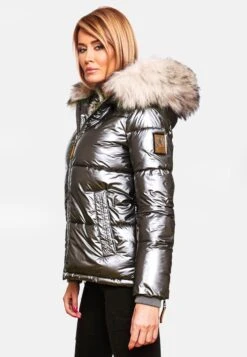 Navahoo Vestes Dhiver Veste D’hiver Tikunaa Femme Anthracite -About you 2203ecaca736c59bcbf07c61d7aa1347