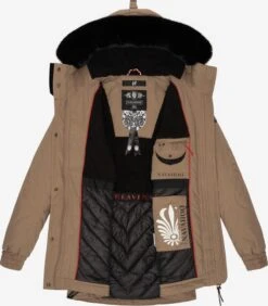 Navahoo Parkas Parka D’hiver Femme Noisette -About you 23bc9d0d3749bf5d92848eb6c522a699