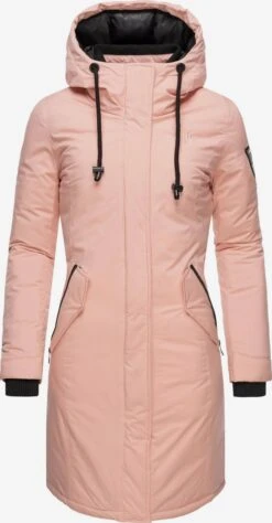 Navahoo Manteaux Dhiver Manteau D’hiver Femme Rose Ancienne