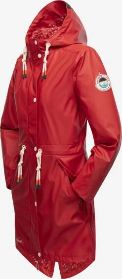 Navahoo Vestes Dextérieur Veste Fonctionnelle Tropical Storm Femme Rouge Feu -About you 24dd2d2f34bc6113296d042f64c7ab42