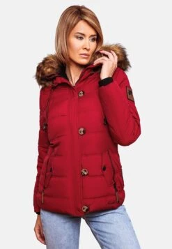 Navahoo Vestes Dhiver Veste D’hiver Zoja Femme Rouge -About you 24dd849714b691acb6681a2bd671fc5f