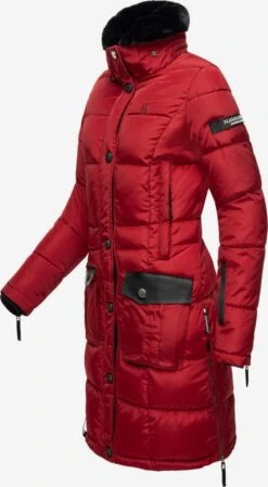 Navahoo Manteaux Dhiver Manteau D’hiver Sinja Femme Rouge -About you 2773d65e17be96d2856a2ffb64b35096