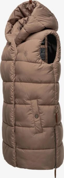 Navahoo Vestes Sans Manches Gilet Madilynaa Femme Taupe -About you 290b11d6efdd95e193878775383eaeb9