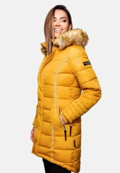 Navahoo Manteaux Dhiver Manteau D’hiver Papaya Femme Miel -About you 2b6f3c6a315c19e828b467f3d3aec68a