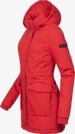 Navahoo Manteaux Dhiver Manteau D’hiver Schneeengel Femme Rouge Néon -About you 2f621e63118378b077737a25b91d132e