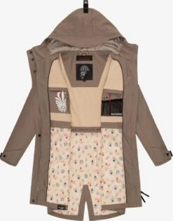 Navahoo Manteaux De Pluie Manteau Mi-saison Femme Beige -About you 2fcb5437f9a674e3c5a0ffe78547e13a