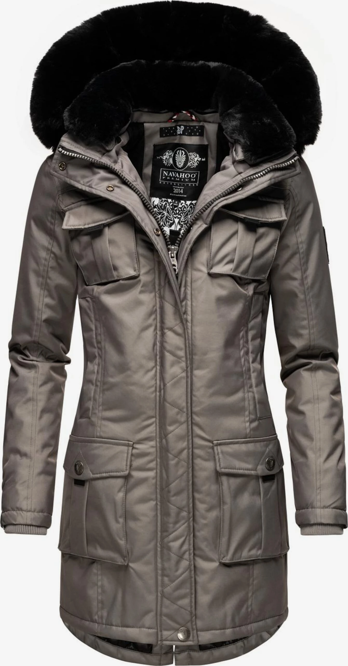 Navahoo Vestes Dextérieur Veste Fonctionnelle Tinis Femme Gris Foncé 1 Navahoo Vestes Dextérieur Veste Fonctionnelle Tinis Femme Gris Foncé