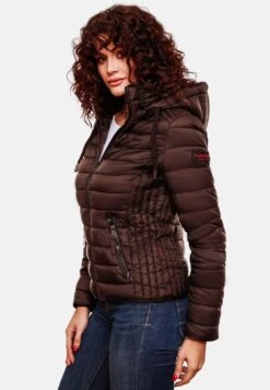 Navahoo Vestes De Mi-saison Veste Mi-saison Lulana Femme Chocolat -About you 303ffeed5b834d821837d8845500a070