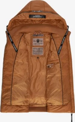 Navahoo Vestes Sans Manches Gilet Kassidy Femme Caramel -About you 308d9b6b6700eac442ae36937824d542