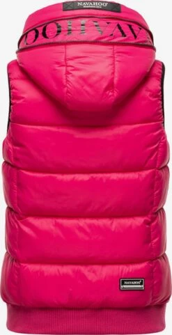 Navahoo Vestes Sans Manches Gilet Kassidy Femme Rose Néon -About you 314d708c20123e07ebd6c067cd8ca4d9