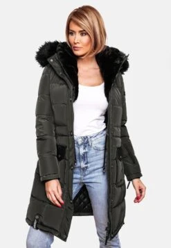 Navahoo Manteaux Dhiver Manteau D’hiver Sinja Femme Anthracite -About you 31d632e474f76c5fbc18ff22eef920d2