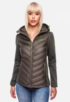 Navahoo Vestes De Mi-saison Veste Mi-saison Nimm Mich Mit Femme Chocolat / Gris Foncé -About you 321fc8c6dbdbd154b6e9de6f9867269a