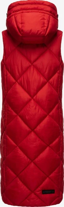 Navahoo Vestes Sans Manches Gilet Schnuckel Femme Rouge Vif -About you 3445b2a84d40815f3a35d5499da189fe