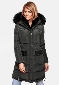 Navahoo Manteaux Dhiver Manteau D’hiver Sinja Femme Anthracite -About you 351735ffe54161ff56a0e0551bd782a1