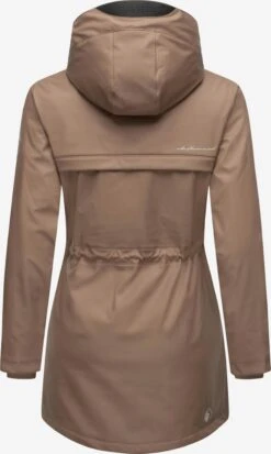 Navahoo Manteaux De Pluie Manteau Mi-saison Rainy Forest Femme Noisette -About you 36ceee4e87fc8cdc4da06b9cdf3255ea