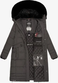 Navahoo Manteaux Dhiver Manteau D’hiver Fahmiyaa Femme Anthracite -About you 37448b011ae502a6614614a8462d4353