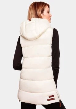 Navahoo Vestes Sans Manches Gilet Madilynaa Femme Blanc Cassé -About you 37efd6b4424ef816f785157030c3d0a3