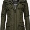 Navahoo Vestes Dextérieur Veste Fonctionnelle Tiniis Femme Kaki