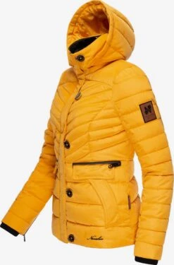 Navahoo Vestes Dhiver Veste D’hiver Wisteriaa Femme Jaune Foncé -About you 3953ebf01b225961a4bc70a82011f868