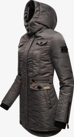 Navahoo Vestes Dhiver Veste D’hiver Schätzchen Femme Gris Foncé -About you 3cc59902420b9888bac25b4779adcac6