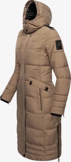 Navahoo Manteaux Dhiver Manteau D’hiver Fahmiyaa Femme Noisette -About you 3da92346adeaab16afd2a8887f31918f